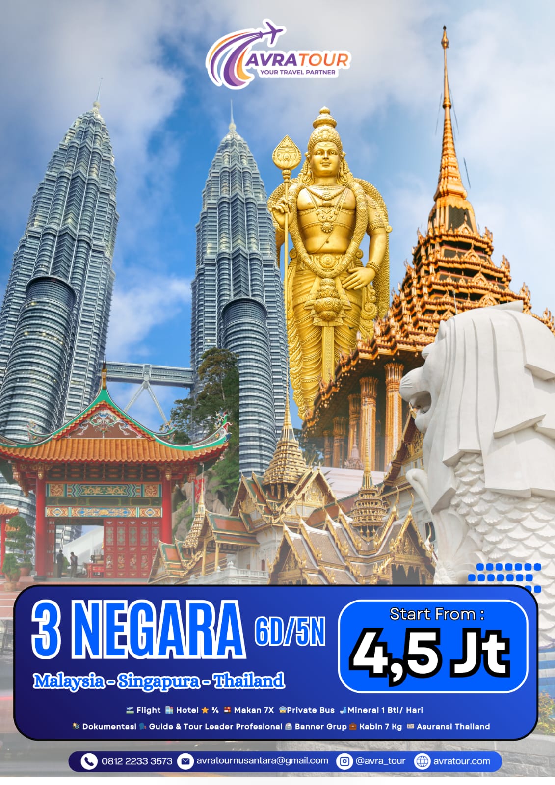 3 negara avra